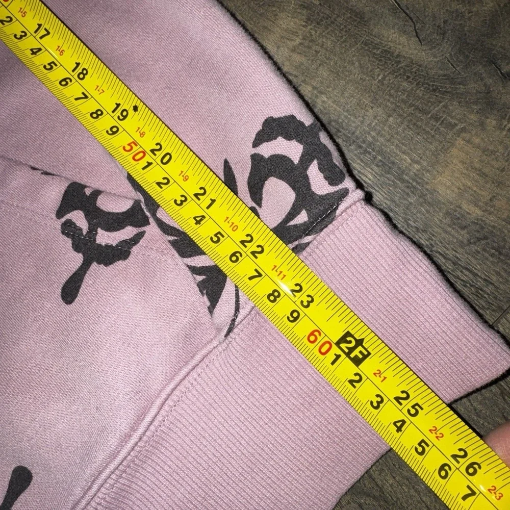 Wild Fable Women's S- M Purple & Black Butterfly Print Fleece Hoodie Grunge Y2K - Picture 10 of 14